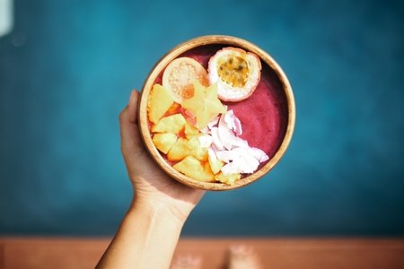 hawaii acai bowl smoothie food yummy fruit colorful