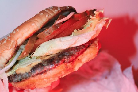 Anna Schultz-Delicious Cheeseburger Close Up