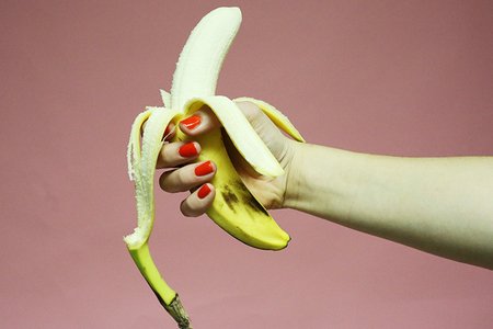 Banana Hand Nail Polish
