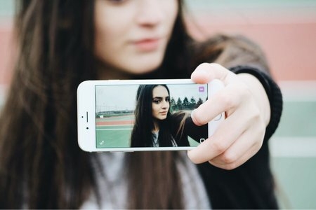 Celina Timmerman-Girl Taking Selfie