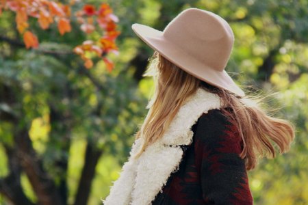 Boho Girl In Park 3