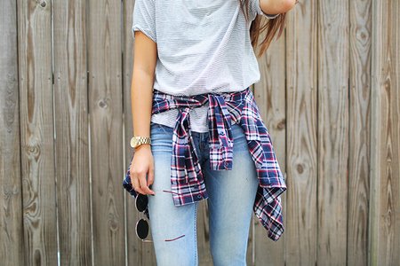The Lalaplaid Shirt Jeans