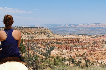 Maria Scheller-Girl Horse Riding Hiking Bryce National Park Utah Adventure Camping Active