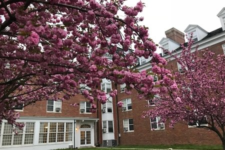 Ohio University Washington Hall Spring