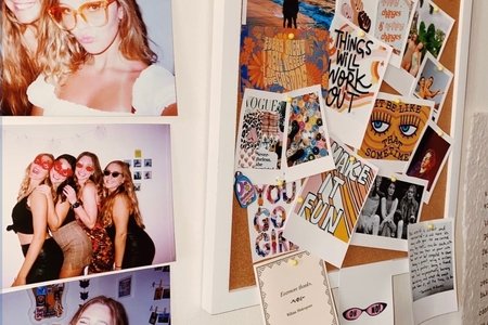 Picture of pictures on a wall