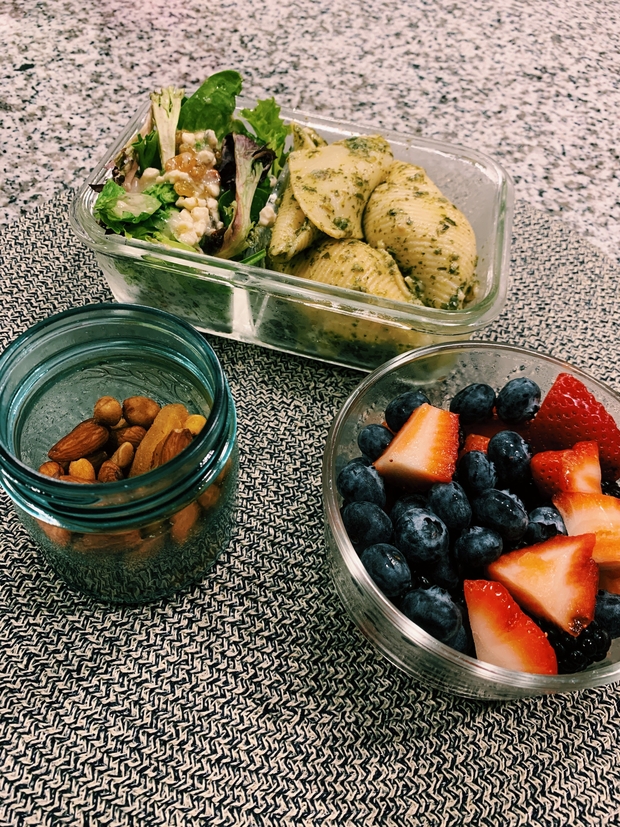 miranda torres glass tupperware and mason jars