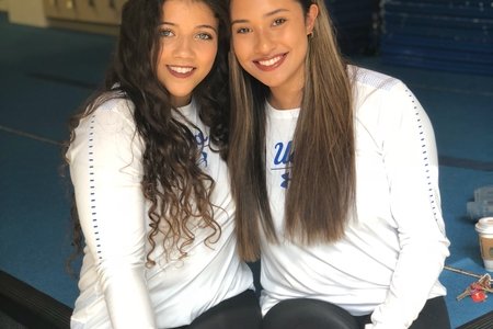 Photo of myself and friend Sophia