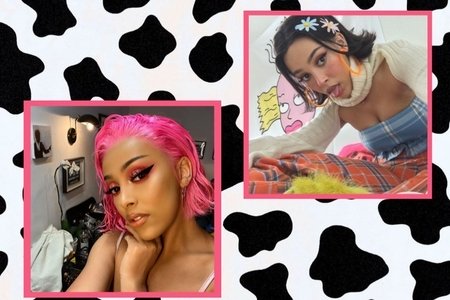 Doja Cat Graphic collage
