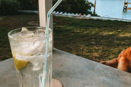 Vodka soda lime