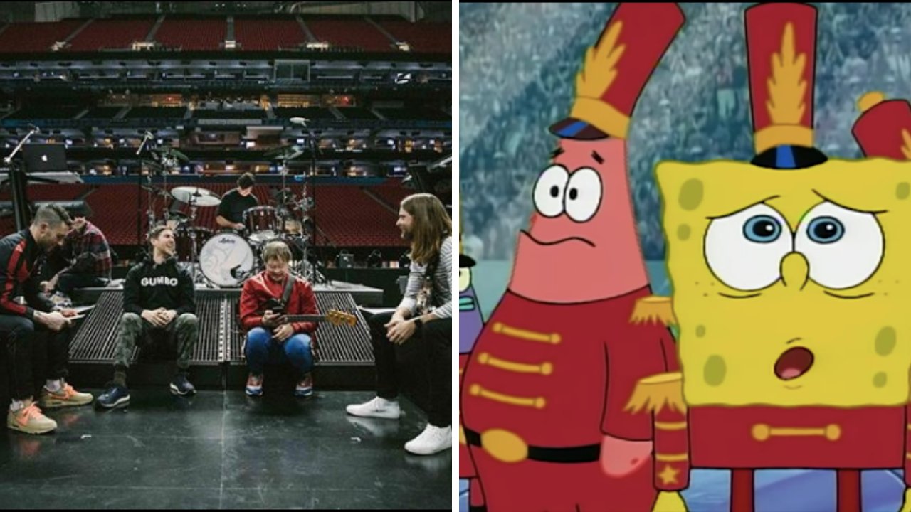 The Spongebob Sweet Victory Song Might Actually Be A Part Of Maroon 5 S Super Bowl Performance Her Campus