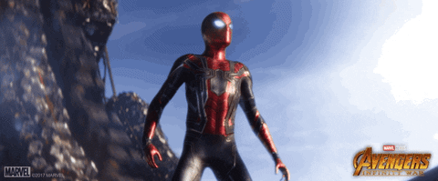 spidermangif by Marvel Studios Avengers Infinity War via GIPHY