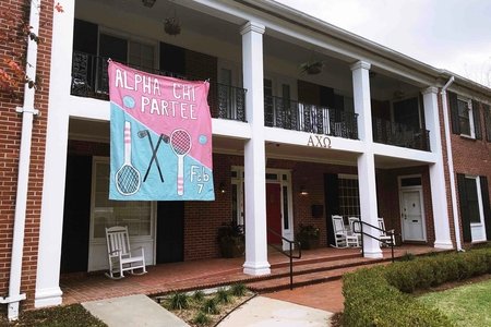 the front of my sorority house