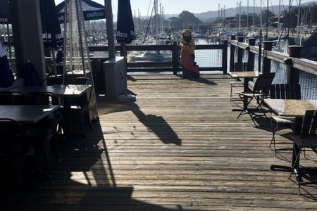 A boardwalk restaurant in Monterey California