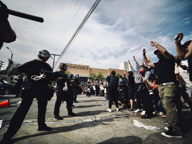 Los Angeles Black Lives Matter protest by Joseph Ngabo