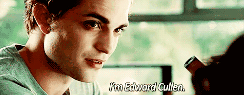 Twilight Edward hello