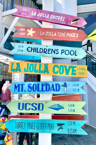 Cover Image: La Jolla Cove signs