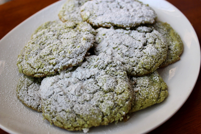matcha cookies by Rebecca Karlous