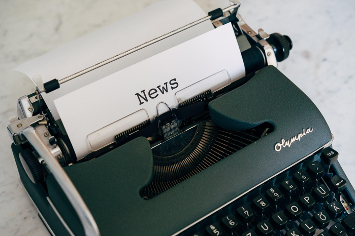 News on typewriter by Markus Winkler on Unsplash
