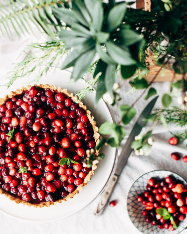 cranberry pie by Jennifer Pallian
