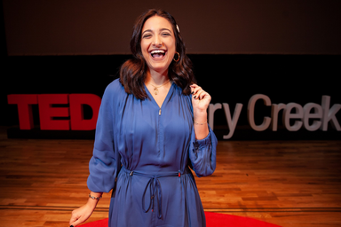 Mary at TED Talk