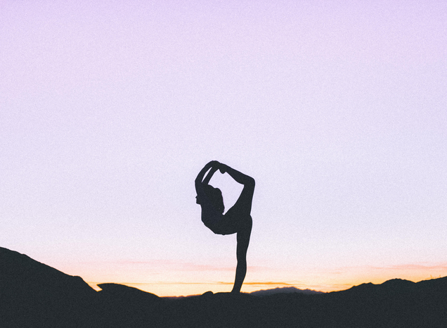 yoga sunrisejpg by Unsplash