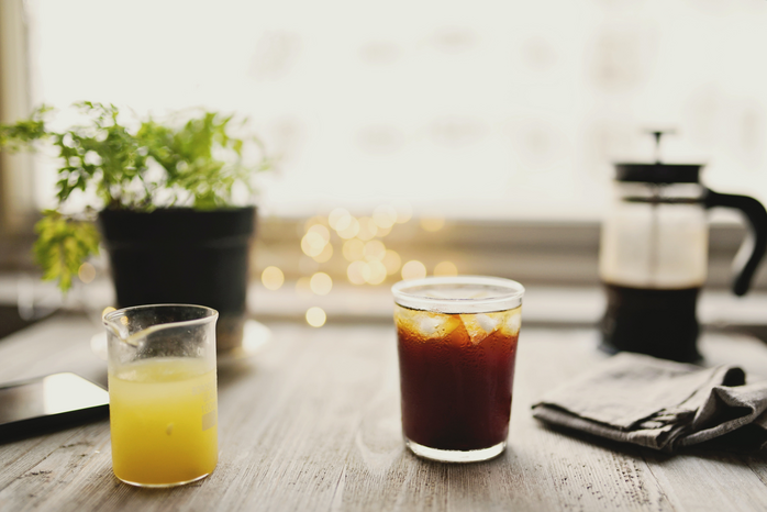 French press by Anshu A from unsplash