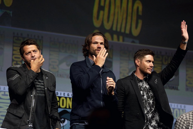 Jensen, Jared, Misha - SDCC