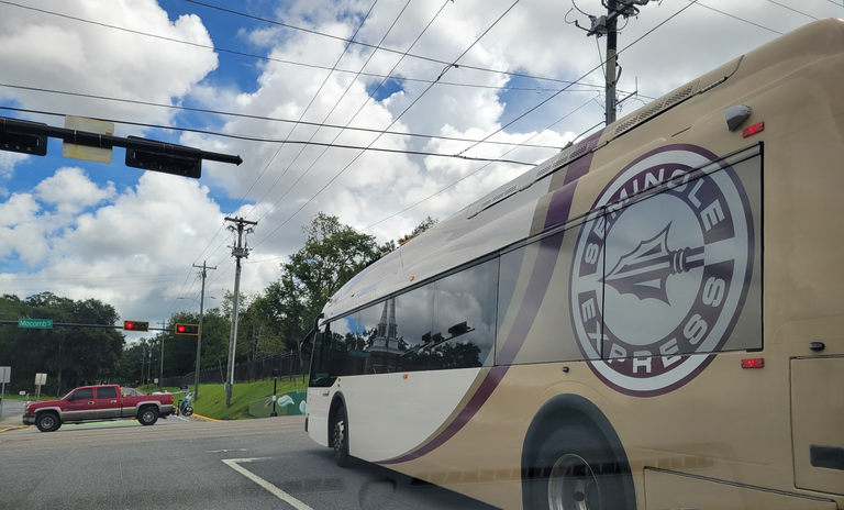 Seminole Express bus (banner)