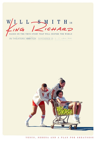 King Richard movie poster as distributed by the production company