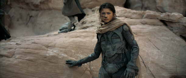 Zendaya as Chani in the latest film adaptation of Dune.