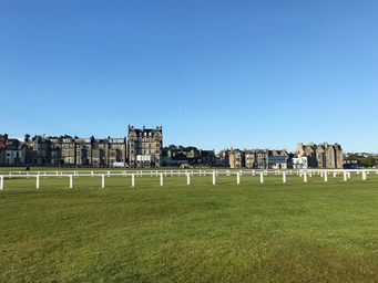 18th hole of The Old Course, St Andrews