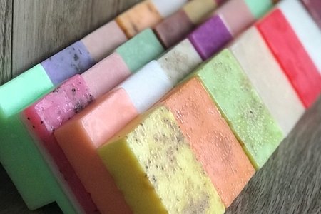 Soap, color, bath, bath products
