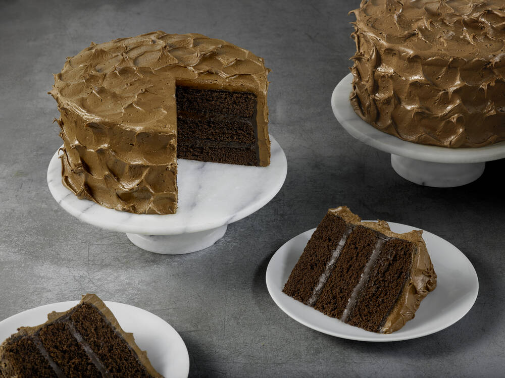 Ganache chocolate cake
