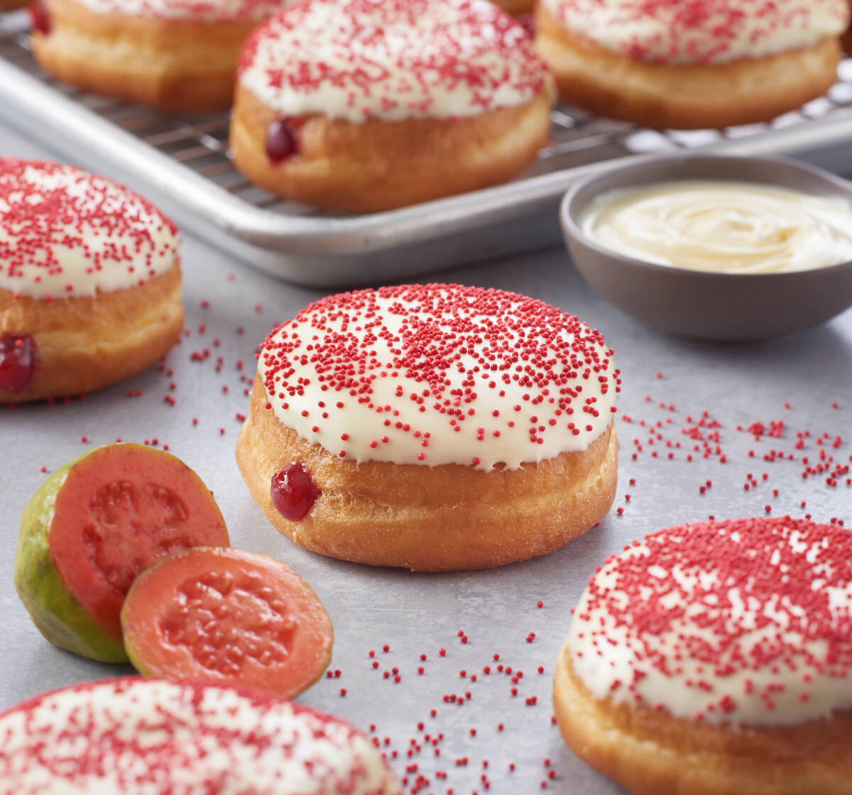 Guava & Cheese Donuts