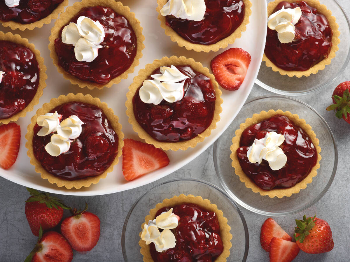 Strawberry and Cream Tart