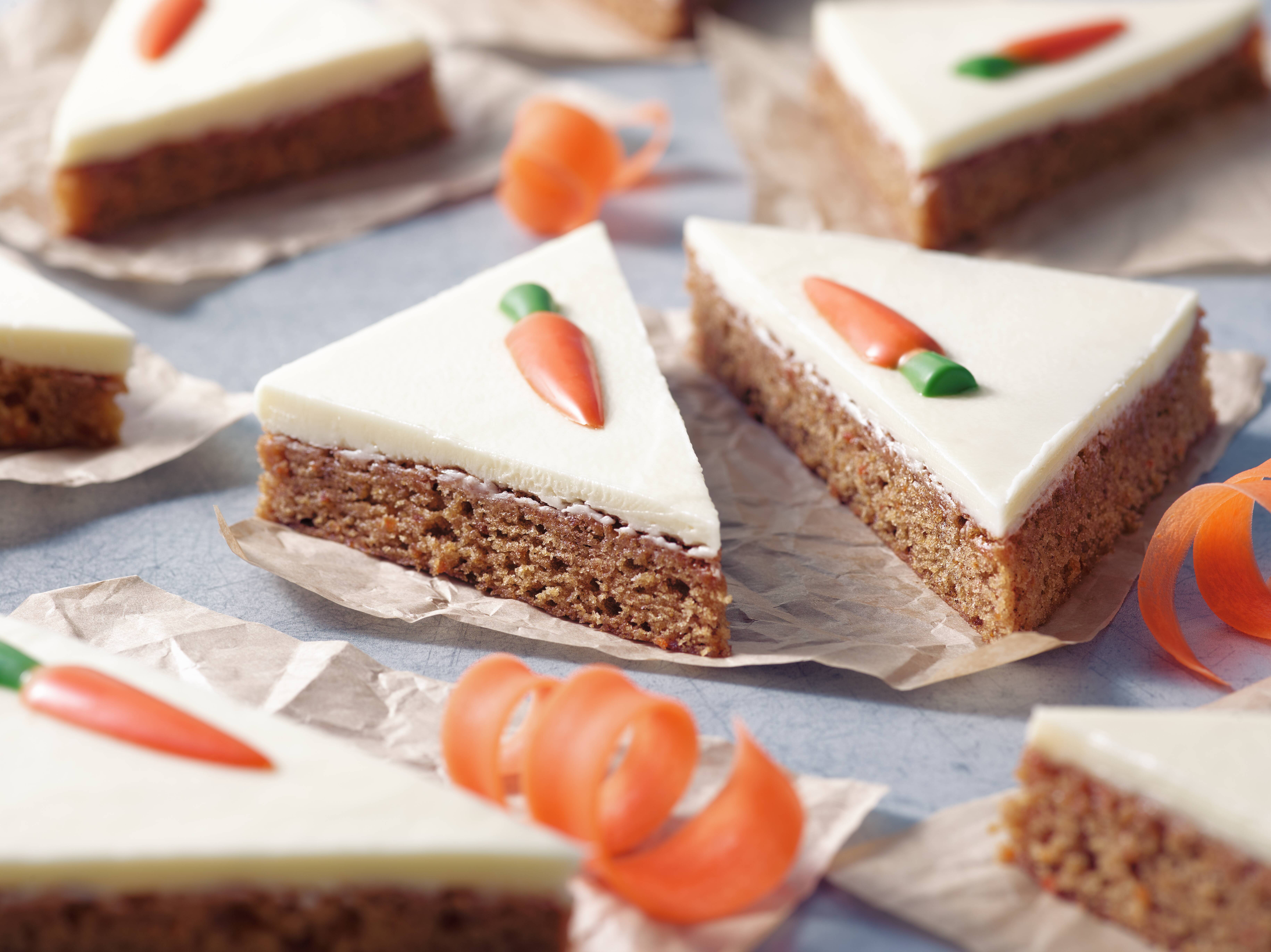 Barres de Gâteau aux Carottes