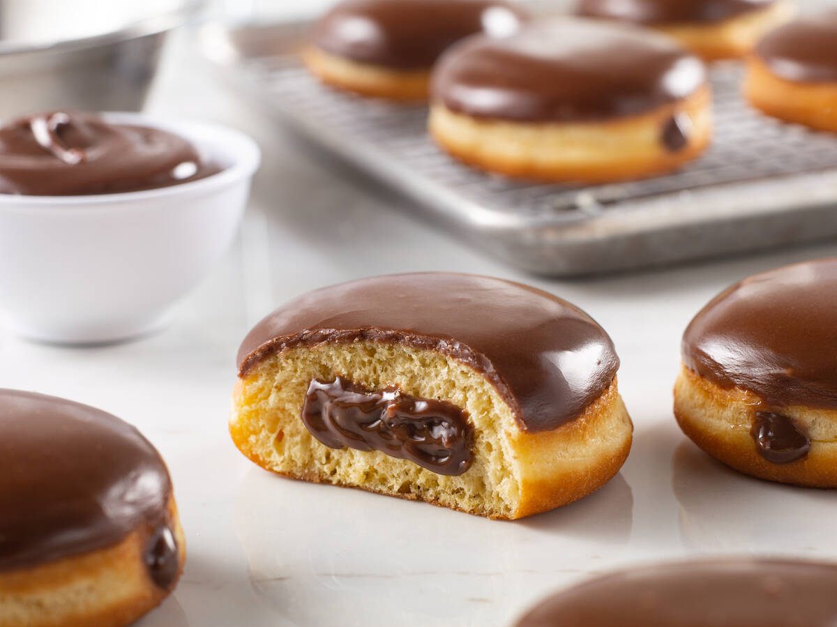 Chocolate Boston Creme Donuts 2418