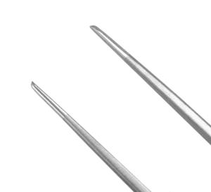 Olsen® Yasargil, Flat Handle Bayonet Bipolar Forceps, Non-Irrigating, Reusable