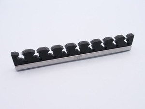 Bracket, VersaPak, Retainer, Silicone, 9 Double Slot (0.16 in-0.33 in)