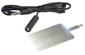 Metal Return Electrode plate with cord for use with A950