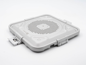 Lid, Quadlock, Filter, Half Length, Grey