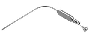 Suction Tube, Frazier, Angled, 7 Fr, 4 1/2 in,