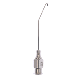 Symmetry Cannula; Binkhorst; Straight; Smooth; Blunt Tip; 22 Gauge; Irrigating; Front Opening