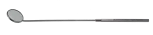Mirror, Laryngeal, Stationary Octagonal Handle, #6 24 mm