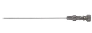 Needle, Cone Ventricular, w/Luer Lock, 2 Hole, 18 Gauge