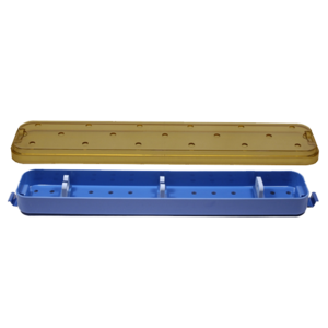 Container, Riley Scopepak, Base & Lid Only, Dimensions 3 x 16 x 1.3 in, Medium