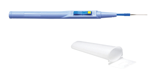 Bovie Electrosurgical Pencil, Disposable, Hand-activated, Rocker Switch, with Needle Electrode & Holster