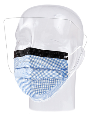 15311 sm precept® fluidgard® 160 anti-fog surgical mask with anti-glare shield