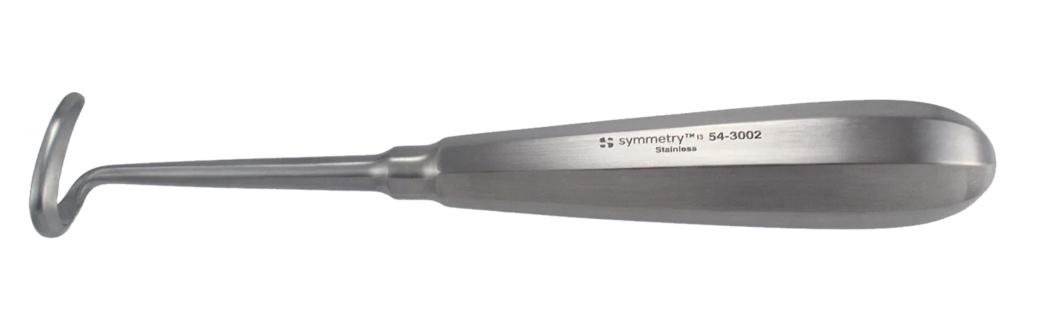 Rasp, Doyen Rib Raspatory, Left, Pediatric, 7 1/8 in | Aspen Surgical