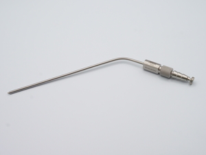Symmetry Suction Tube; Frazier; Angled; 10 Fr; Semi-Rigid w/Slot; 5 1/2 in